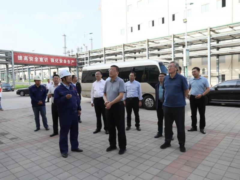 自治區(qū)副主席白清元來元寶山區(qū)調(diào)研